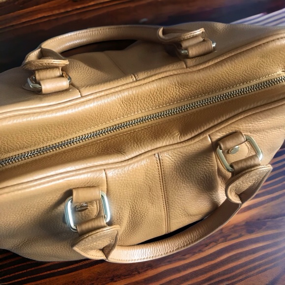 BODHI Bag “Doctor Satchel” Mustard Gold Hardware Zip Size 8”H x 14”L x 5.5”W - Picture 2 of 12